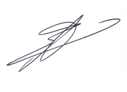 Autographe ABIDAL