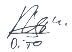 Autographe DI TOMMASO