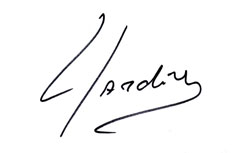 Autographe JARDIM