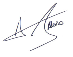 Autographe ALONSO