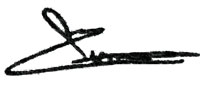 Autographe CLÉMENT
