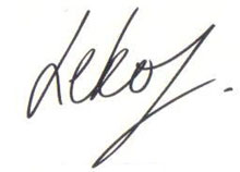 Autographe LEKO