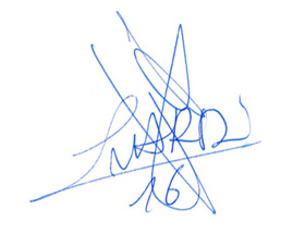 Autographe NARDI