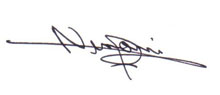 Autographe NIMANI