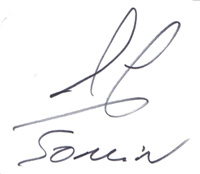 Autographe SORLIN