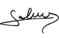Autographe VALÉRY
