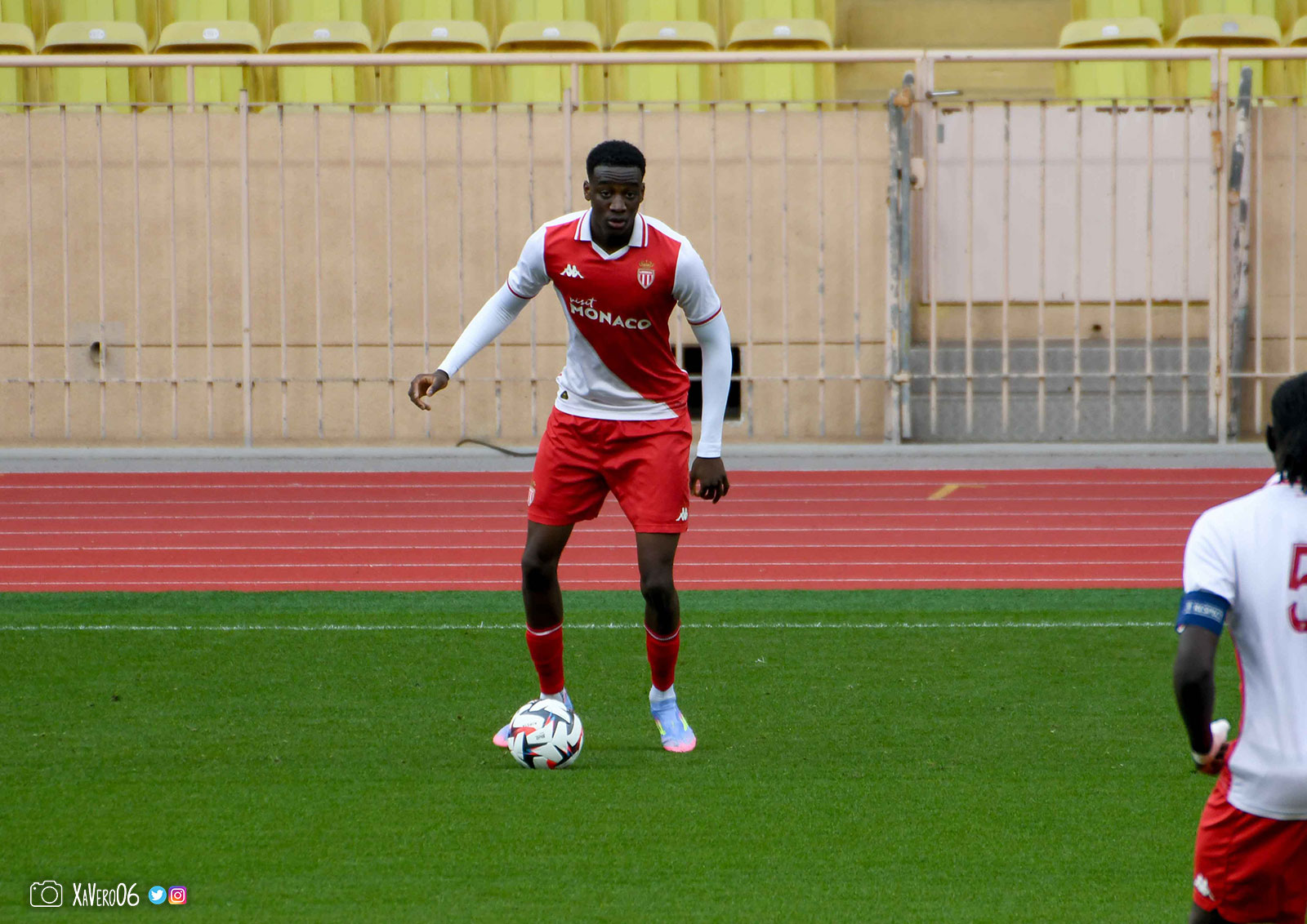 Samuel Nibombé contre Montpellier en demi-finale du Cgalleng Espoirs