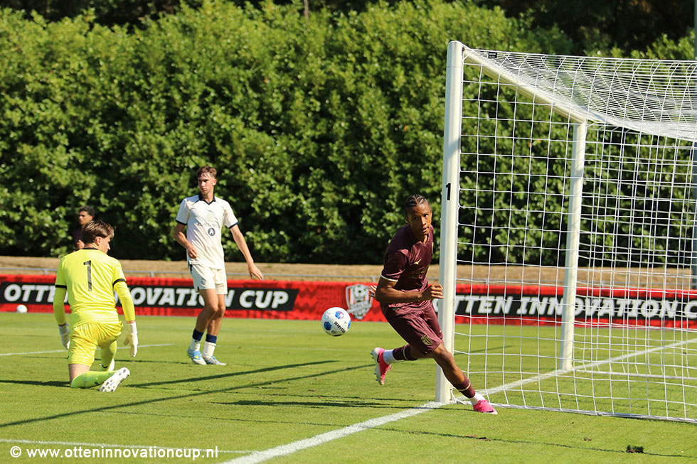 Melvin Gomes da Veiga ouvre le score contre Bruges